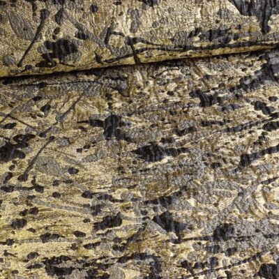 Metallic Brocade fabric gold