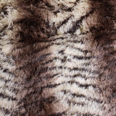 Faux fur tiger