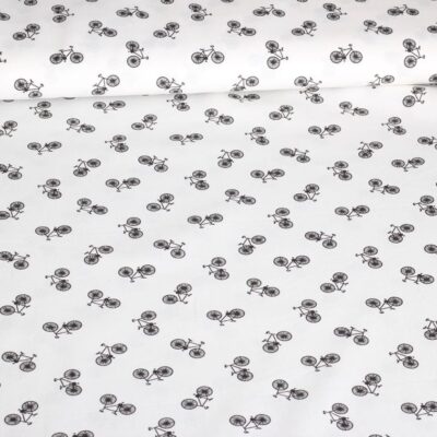 Poplin fabric bicycle