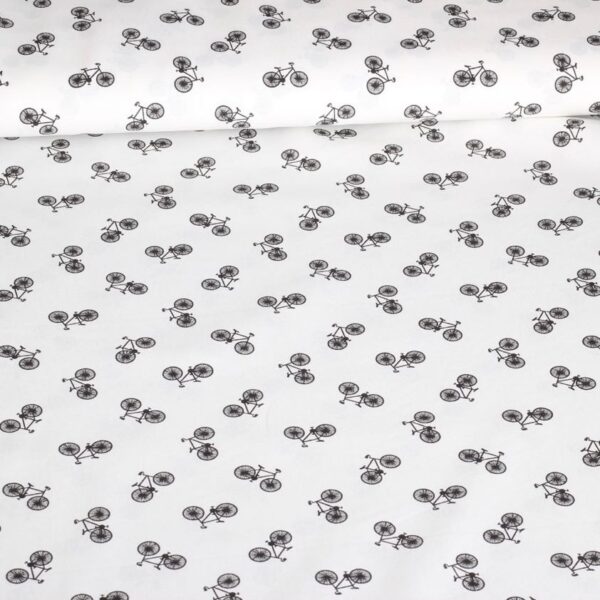 Poplin fabric bicycle
