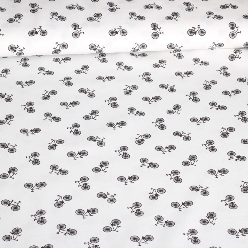Poplin fabric bicycle