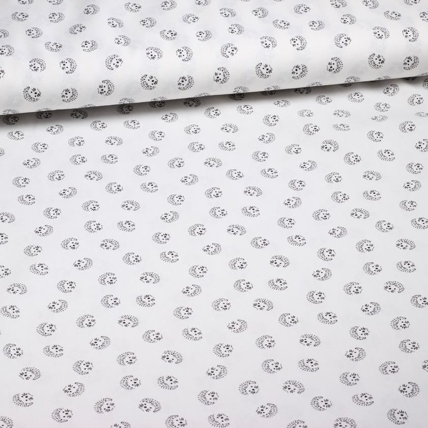 Poplin fabric hedgehog