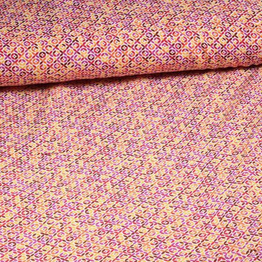 Viscose fabric retro
