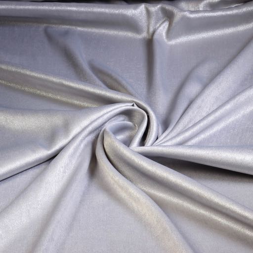 Metallic fabric silver