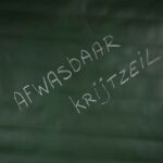 Tafelzeil krijtbord groen