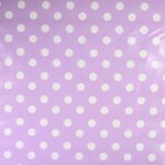 Tafelzeil deluxe stip 2 cm lila