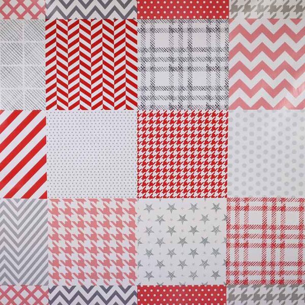 Tafelzeil deluxe check pattern