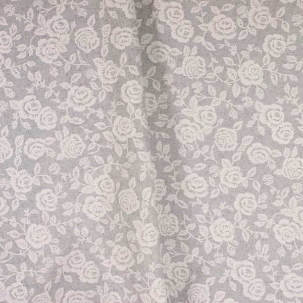 Tablecloth linen look rose grey