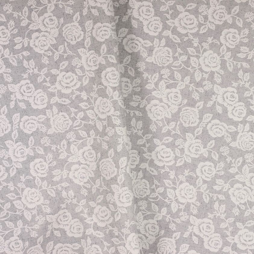 Tablecloth linen look rose grey