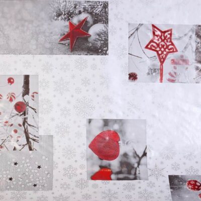 Tafelzeil deluxe Christmas spirit
