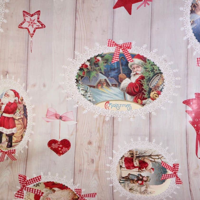 Deluxe Santa tablecloth