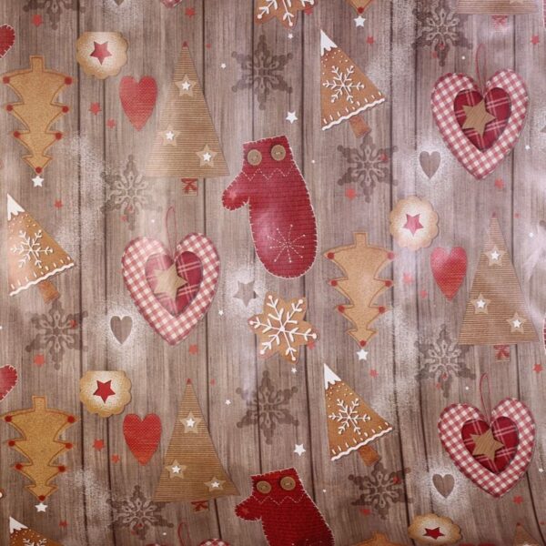 Tafelzeil deluxe Christmas tree / Heart