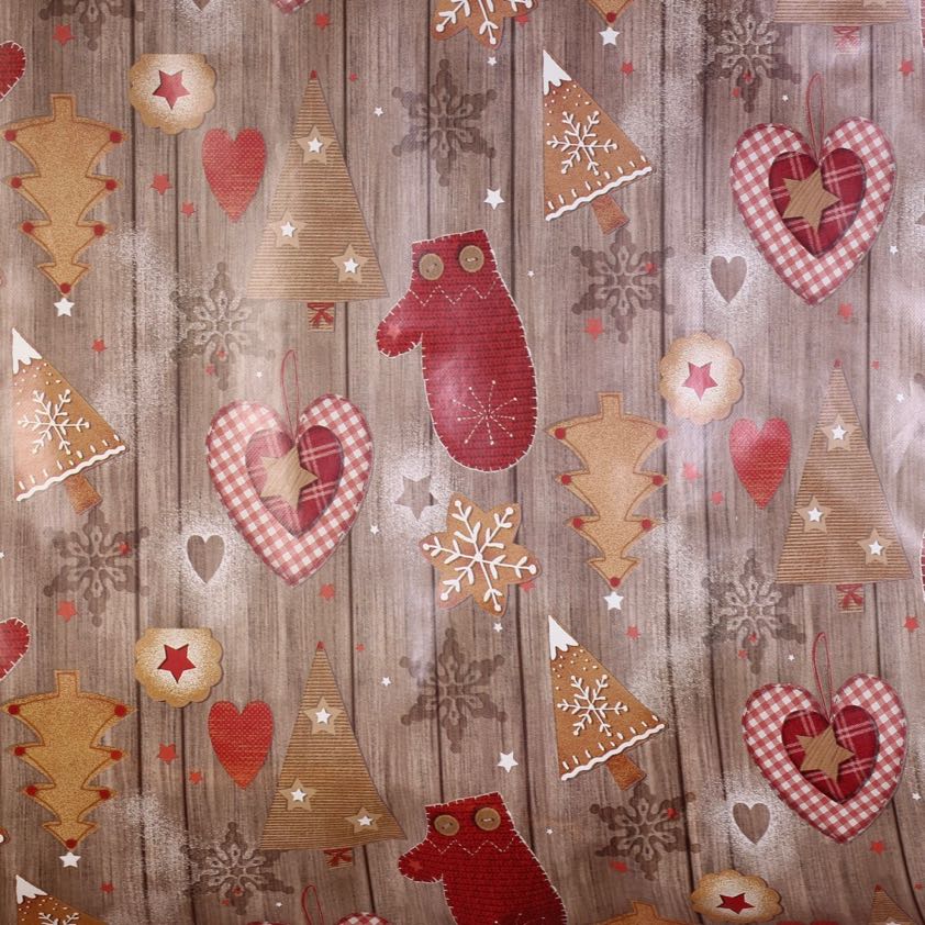 Tafelzeil deluxe Christmas tree / Heart