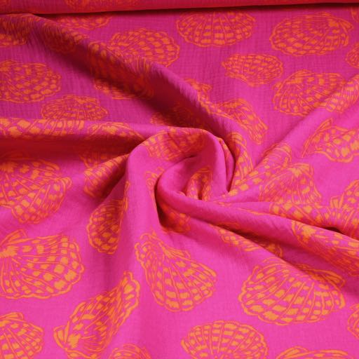 Hydrophilic Baby Cotton Printed Shells Orange / Purple