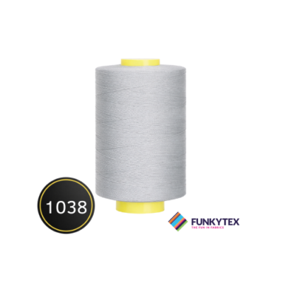 Atelier Sewing Thread 1000 metres Funkytex Light Grey