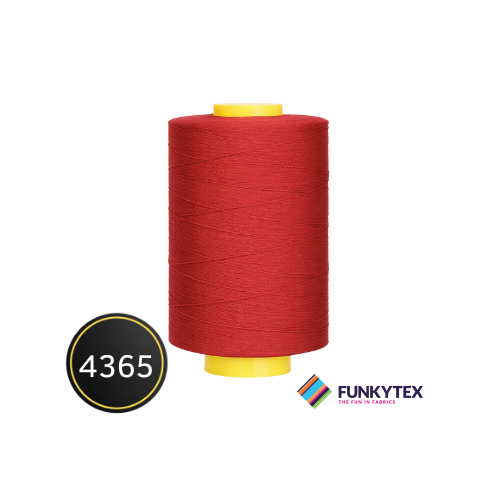 Atelier Sewing Thread 1000 metres Funkytex Red