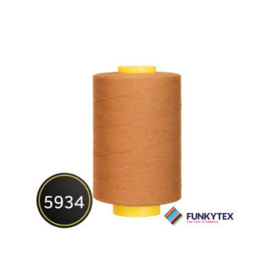 Atelier Sewing Thread 1000 metres Funkytex Cognac