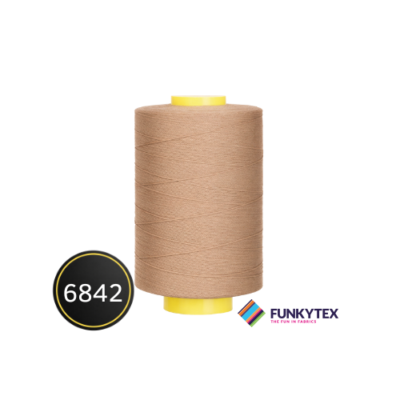 Atelier Sewing Thread 1000 metres Funkytex Camel