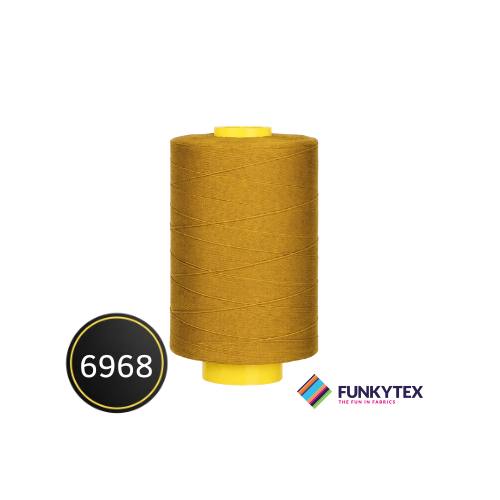 Atelier Sewing Thread 1000 metres Funkytex Mustard