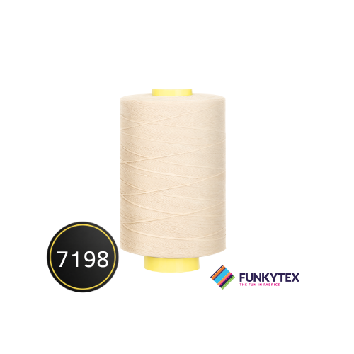 Atelier Sewing Thread 1000 metres Funkytex Beige