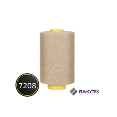 Atelier Sewing Thread 1000 metres Funkytex Dark Beige