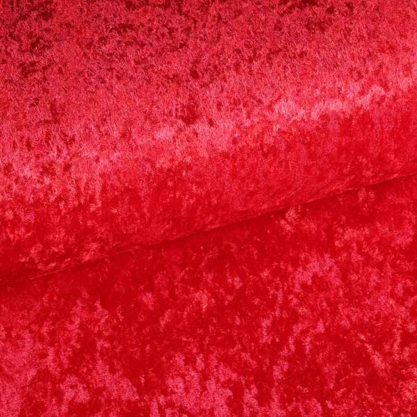 Velours de panne red