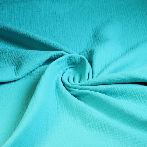 Muslin Baby Cotton Turquoise