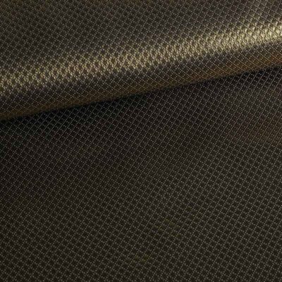 Jacquard mini check metallic black/gold