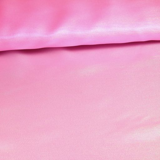 Fancy Organza Crepe Fluoro Pink