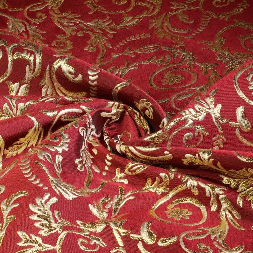 Baroque Jacquard red/gold