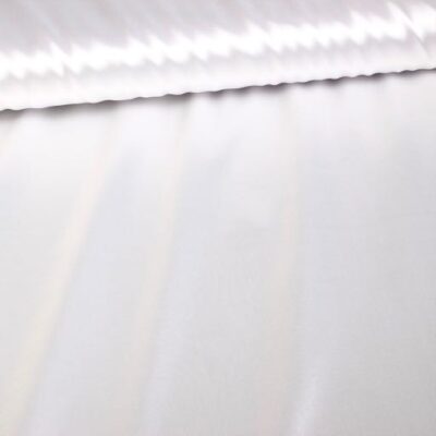 Silky Stretch Satin White