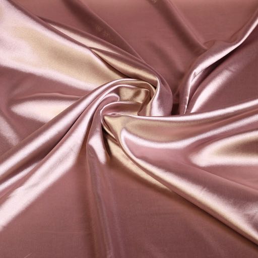 Silky Satin Stretch Dusty Pink