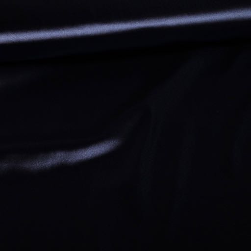 Silky Satin Stretch Dark Navy
