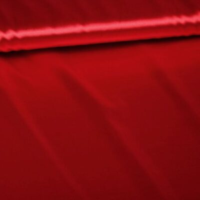 Silky Satin Stretch Red