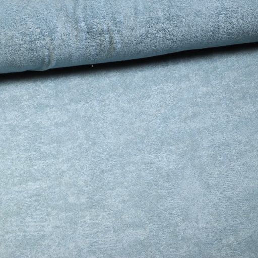 Stretch Towelling Vintage Blue