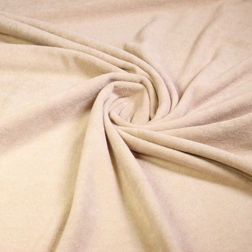 Stretch Towelling Sand