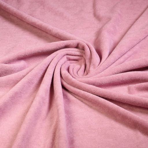 Stretch Towelling Dusty Pink