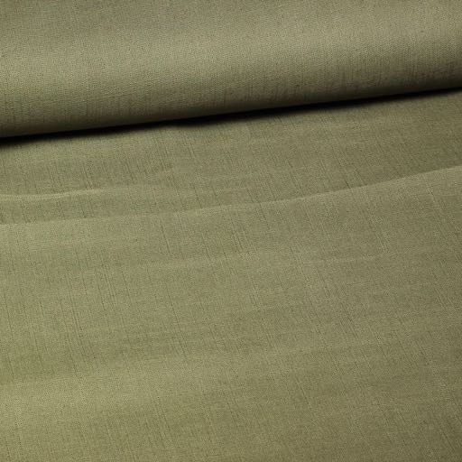 Linen Viscose Army Green