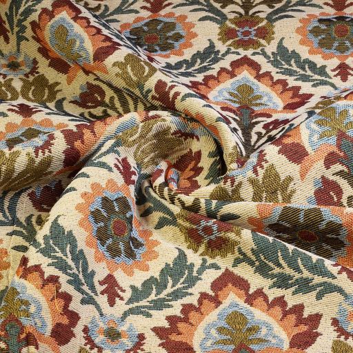 Gobelin Fabric Vintage Flowers