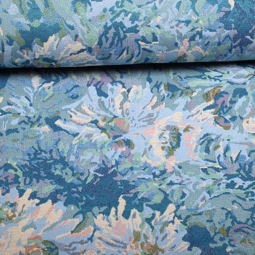 Gobelin fabric vintage flowers 3