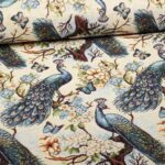Gobelin Fabric Peacocks