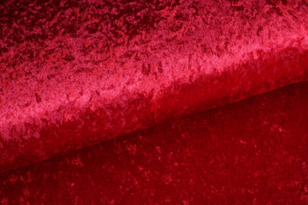 Velours de panne red