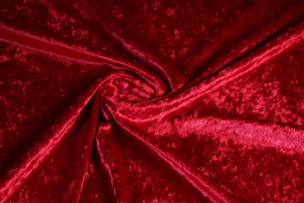 Velours de panne red