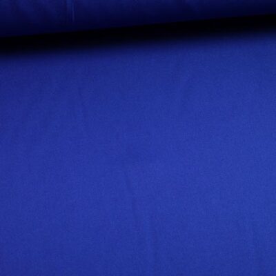 Flame retardant terlenka fabric cobalt