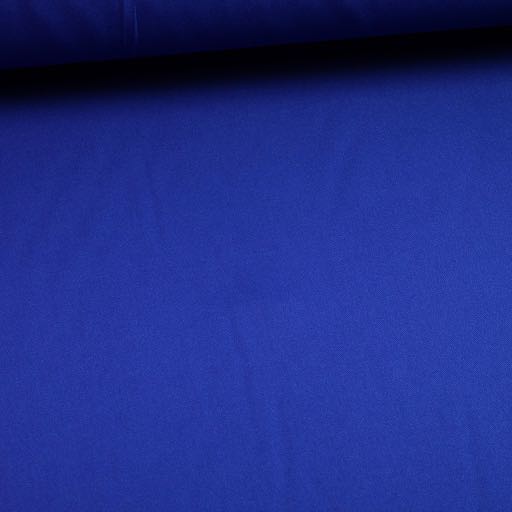 Flame retardant terlenka fabric cobalt