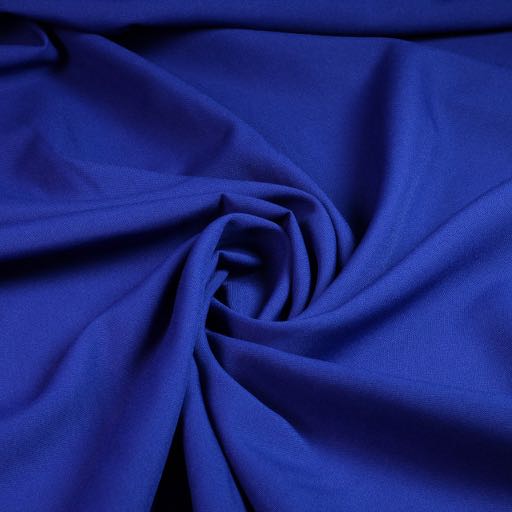 Flame retardant terlenka fabric cobalt