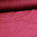 Corduroy fabric bordeaux/bordo