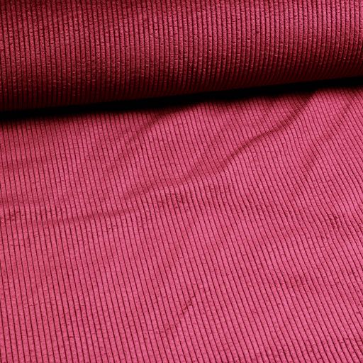 Corduroy fabric bordeaux/bordo