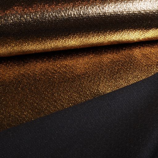 Metallic Foil Party Fabric Gold
