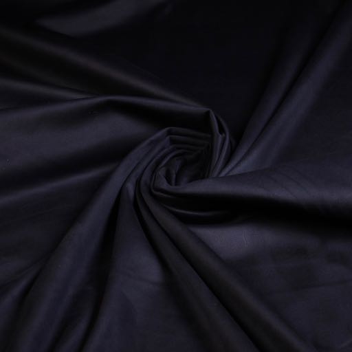 Stretch Suede Fabric Dark Blue
